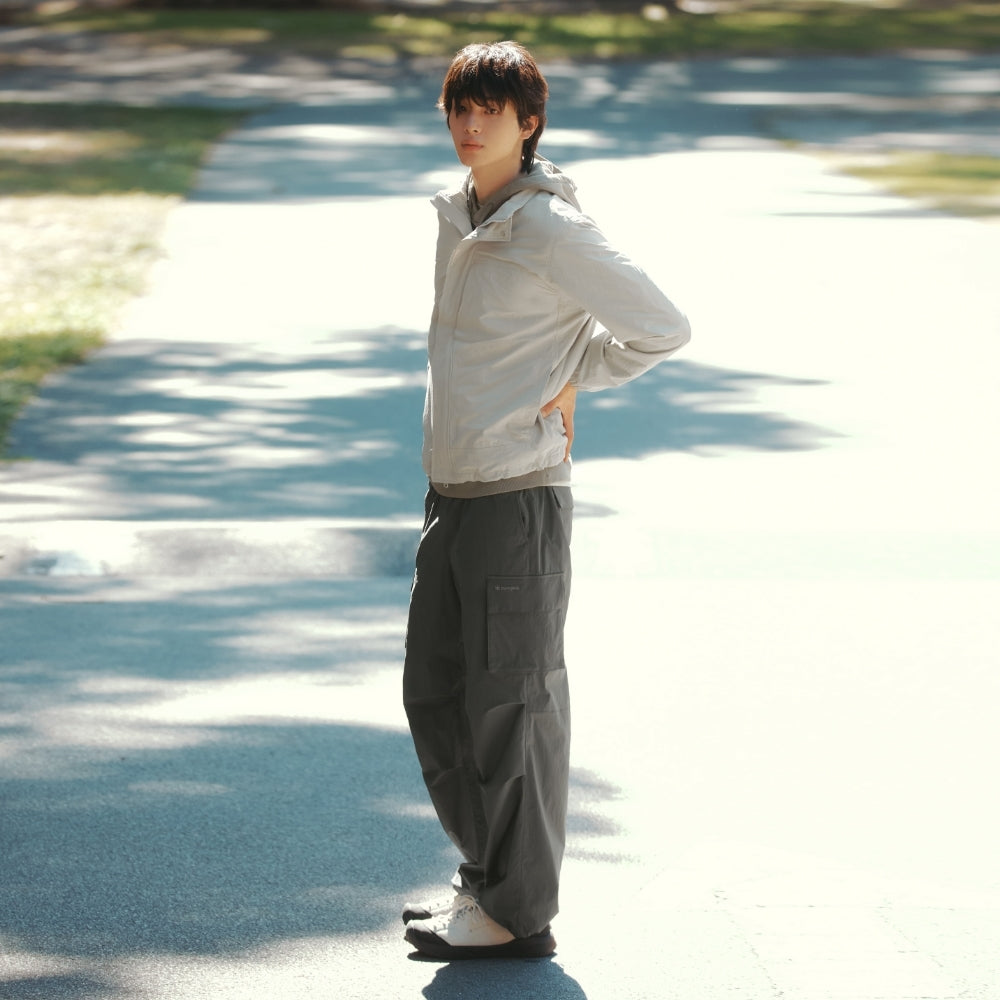 루트 스트링 와이드 팬츠 Rustic Khaki