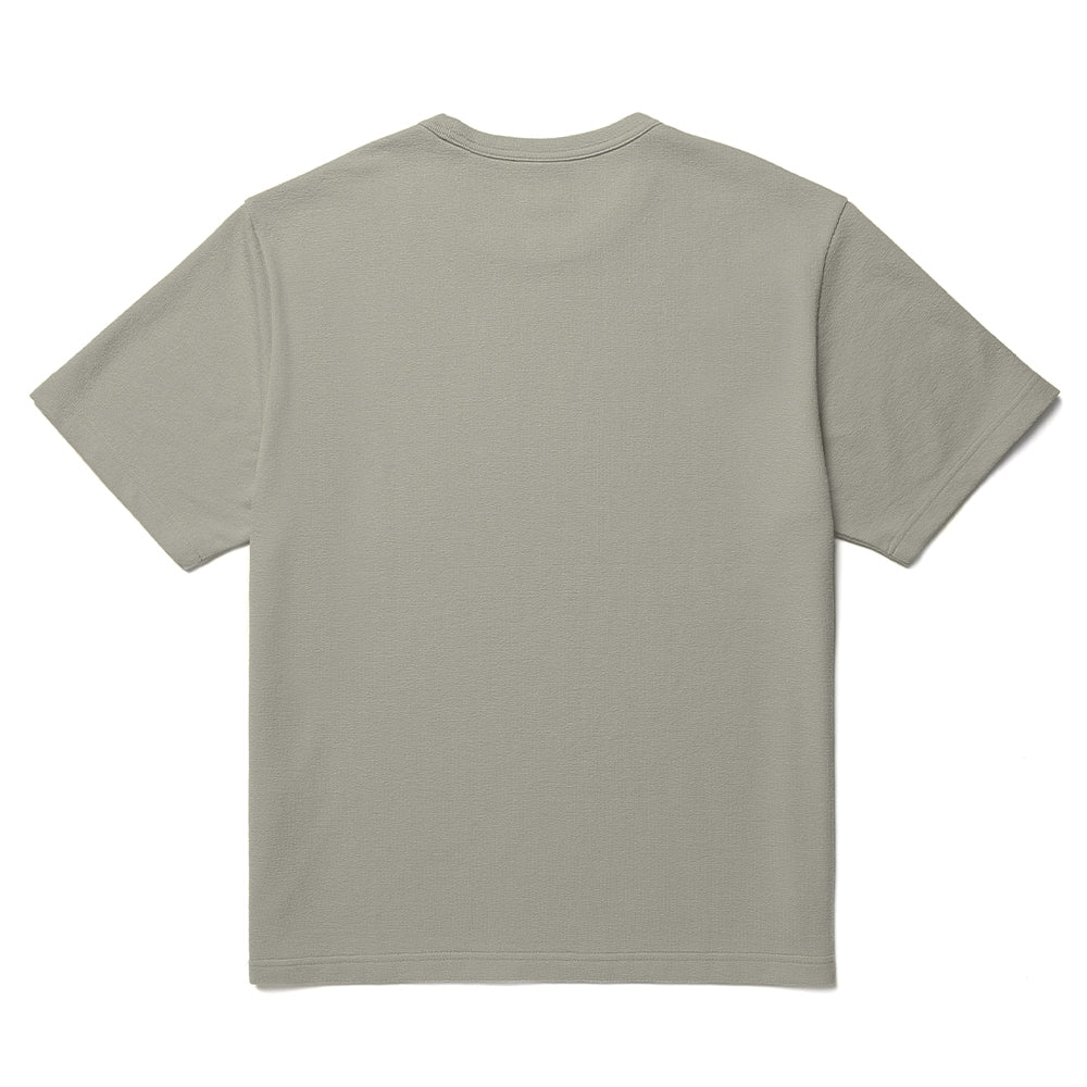 테리 반팔 티셔츠 Khaki Gray