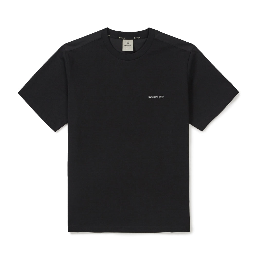 클랜드 하이브리드 반팔 티셔츠 Black