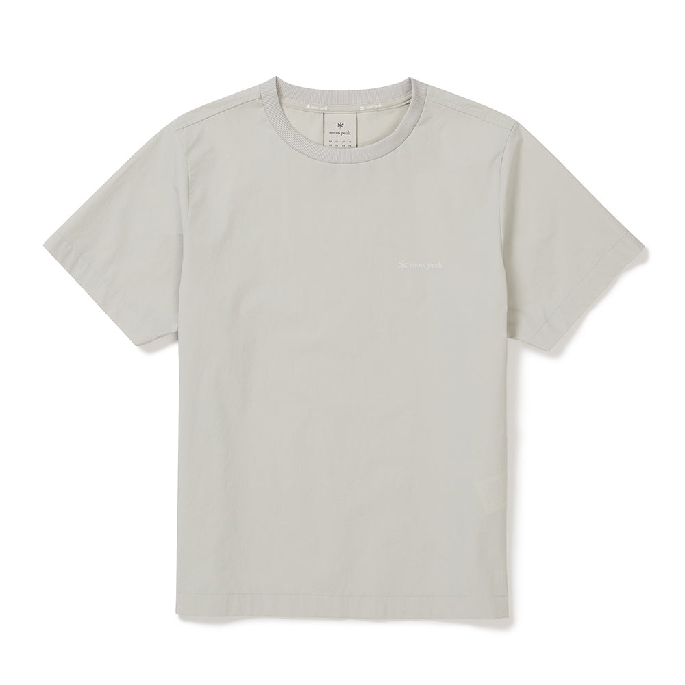 씬테크 여성 베이직 반팔 티셔츠 Light Beige