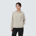 라고 여성 후드 티셔츠 Light Beige