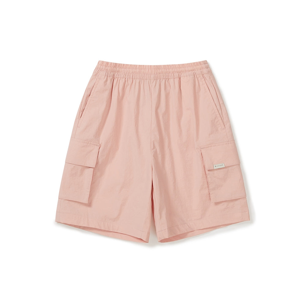 키즈 냉감 루트 카고 반바지 Light Pink