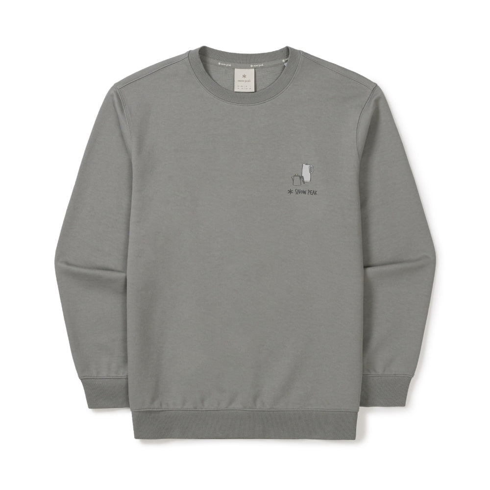 기어 그래픽 맨투맨 Light Khaki