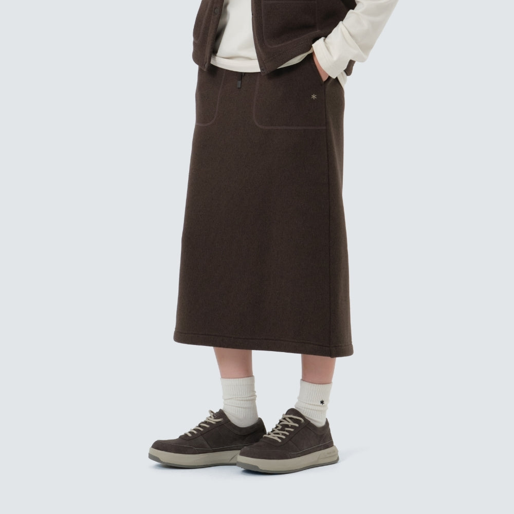 니트 여성 스커트 Brown