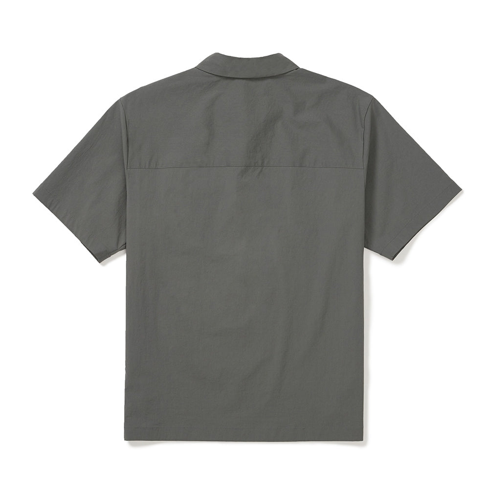 냉감 루트 포켓 반팔 폴로 티셔츠 Dark Gray