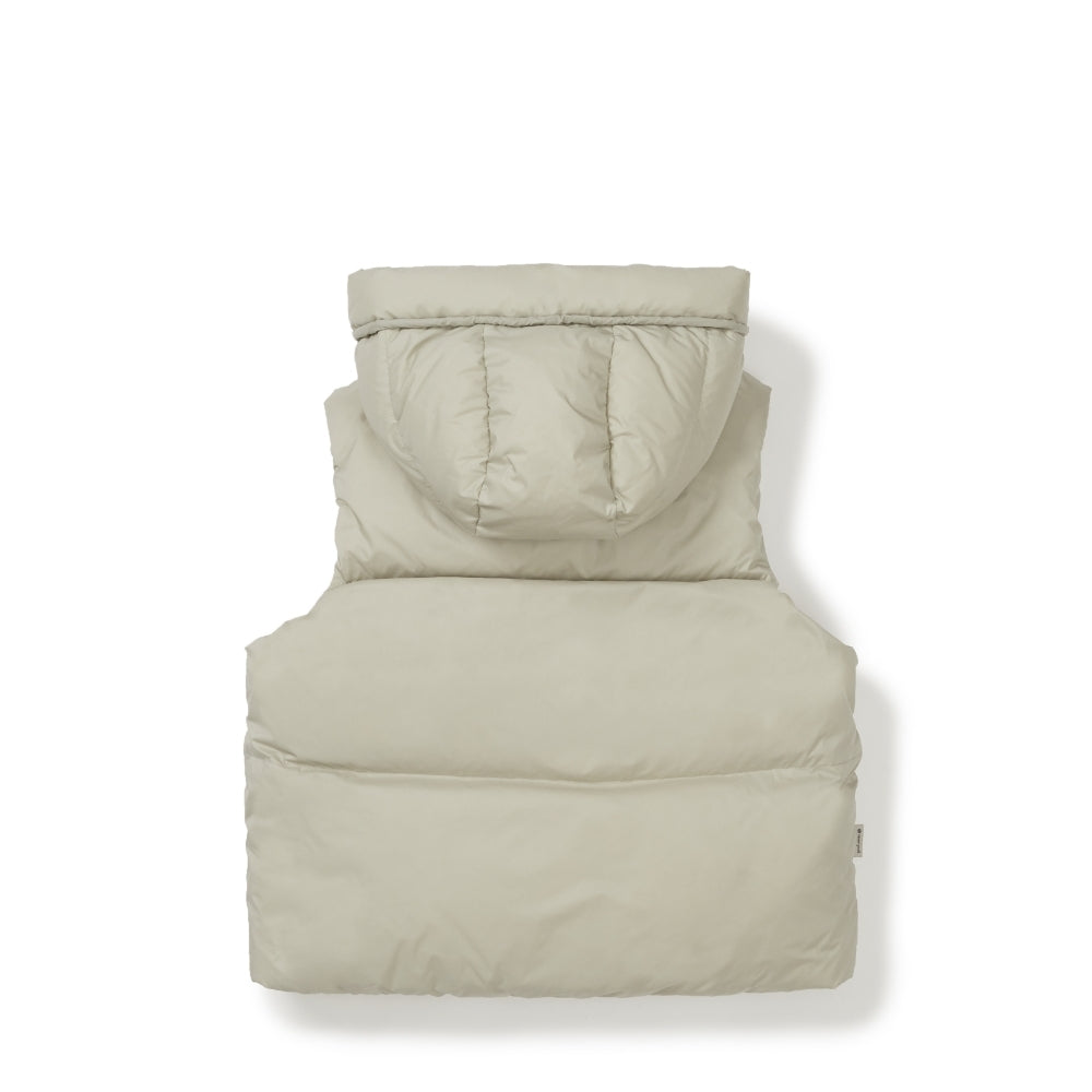 퍼피나 여성 후드 다운 베스트 Pastel Olive