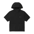 루트 여성 후드 반팔 아노락 Black