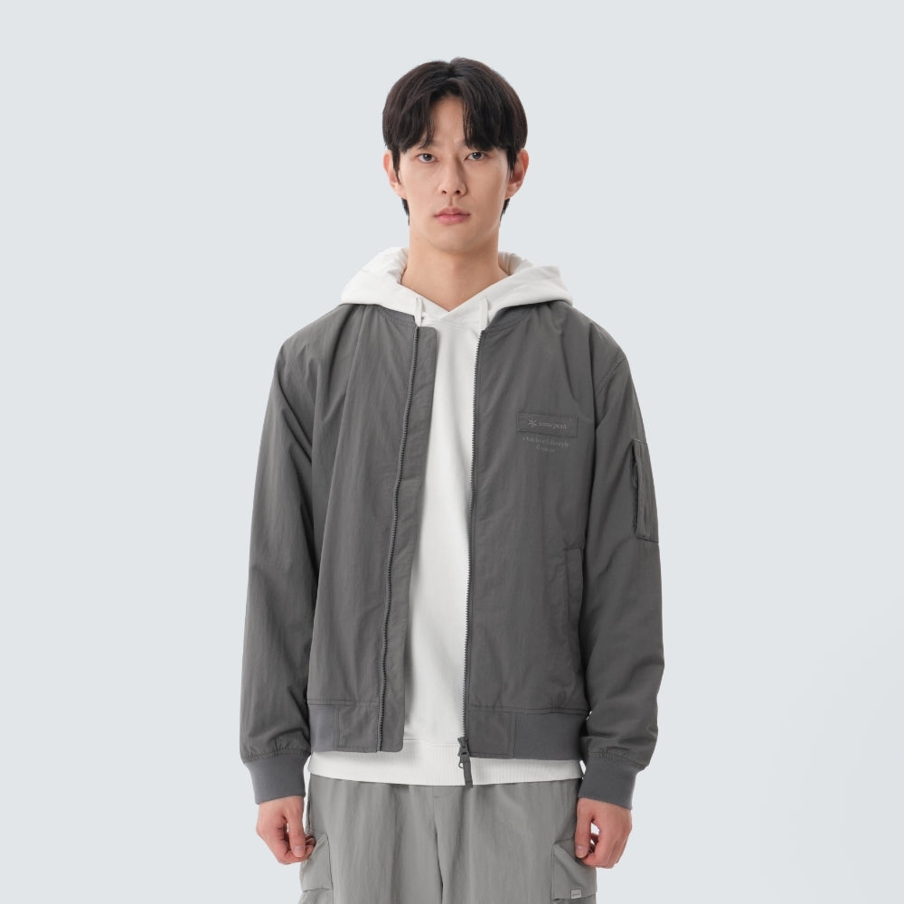 캠플 봄버 자켓 Dark Gray