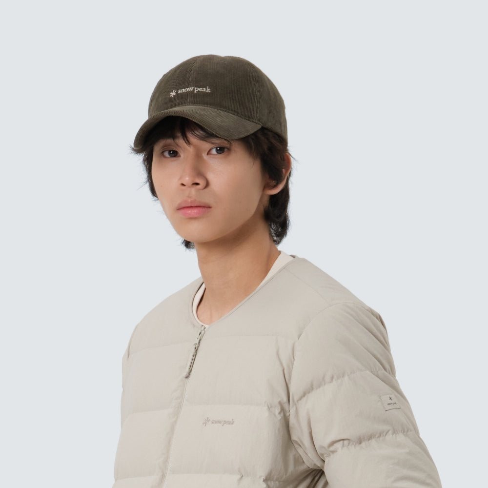 코듀로이 볼캡 Khaki