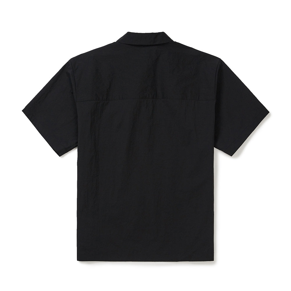 냉감 루트 포켓 반팔 폴로 티셔츠 Black