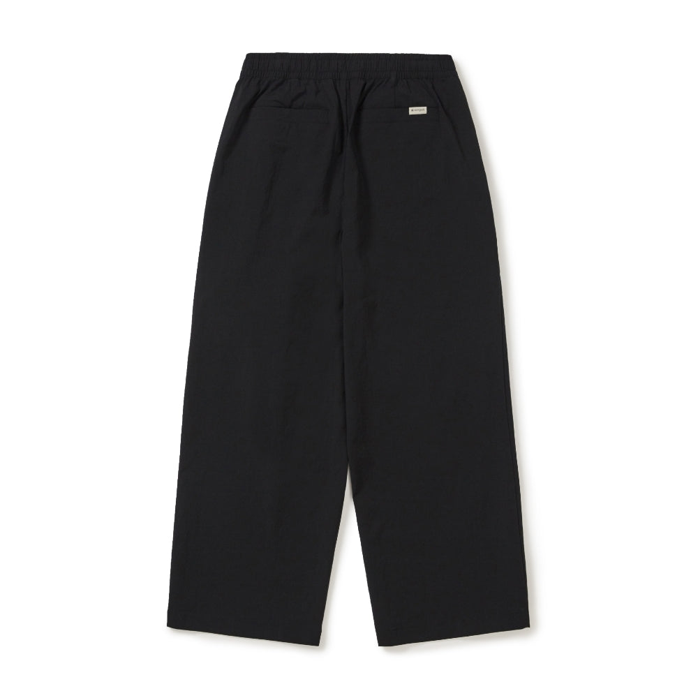 루트 여성 세미 와이드 팬츠 Black