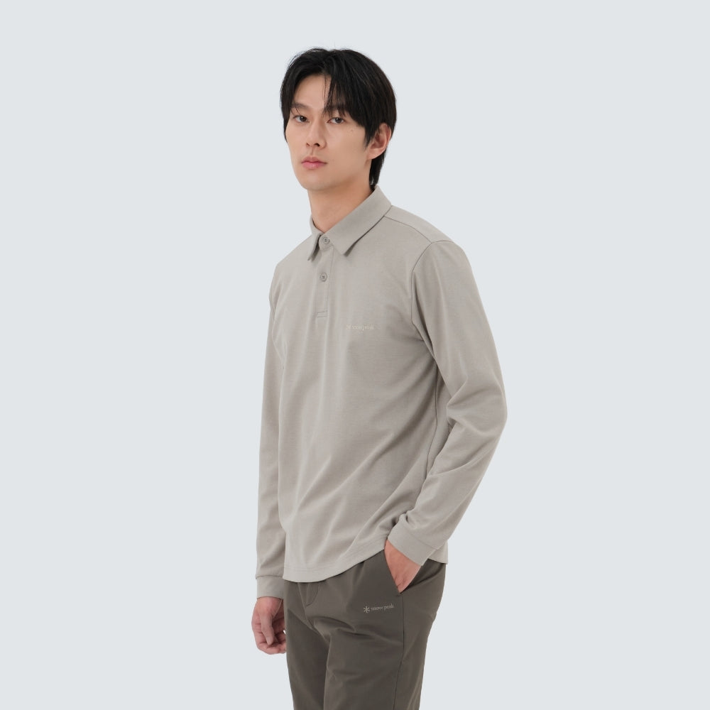 폴로 긴팔 티셔츠 Warm Gray