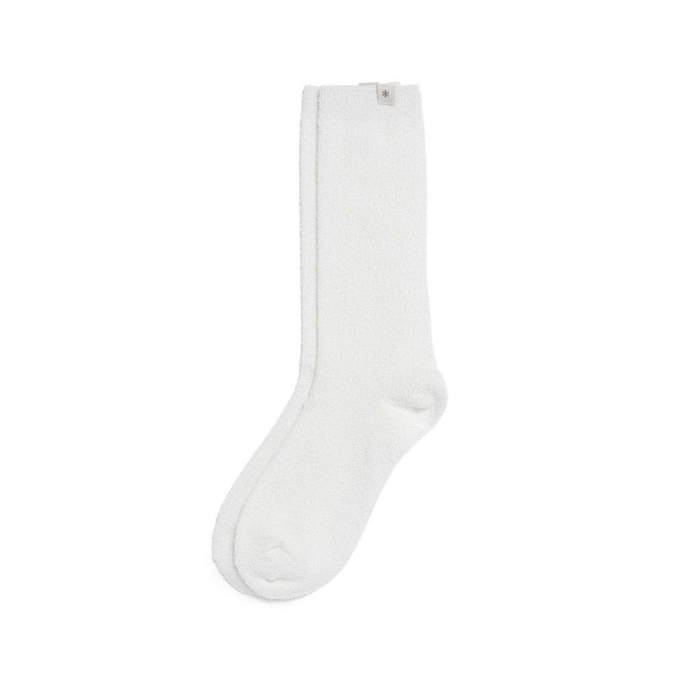 여성 코지 장목 삭스 Off White
