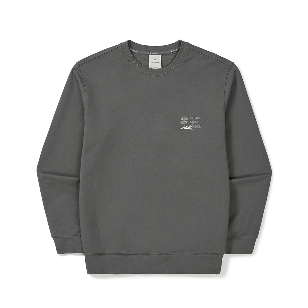 피크닉 맨투맨 Dark Gray
