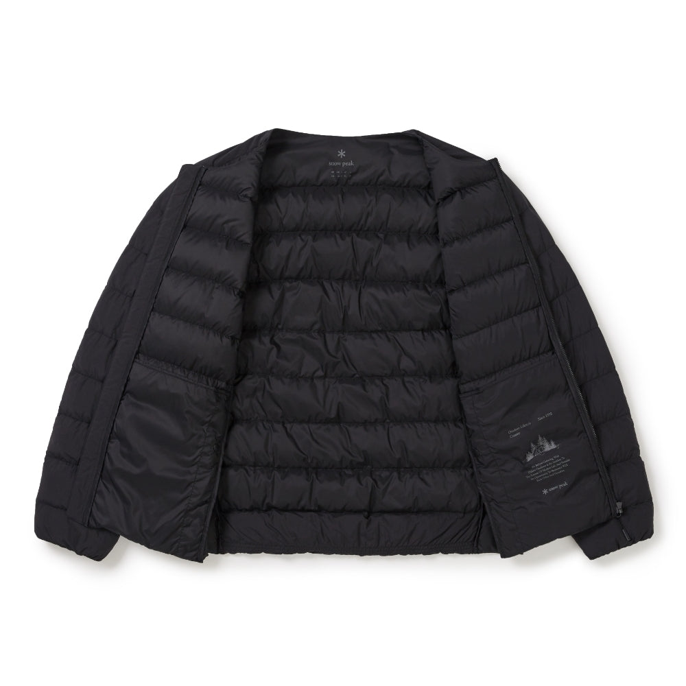 에어리 라운드넥 경량 다운 자켓 Dark Charcoal