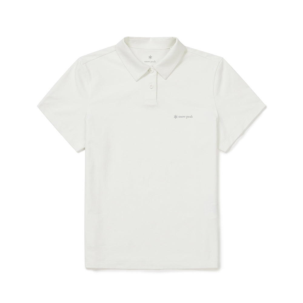 퀵드라이 여성 반팔 폴로 티셔츠 Off White