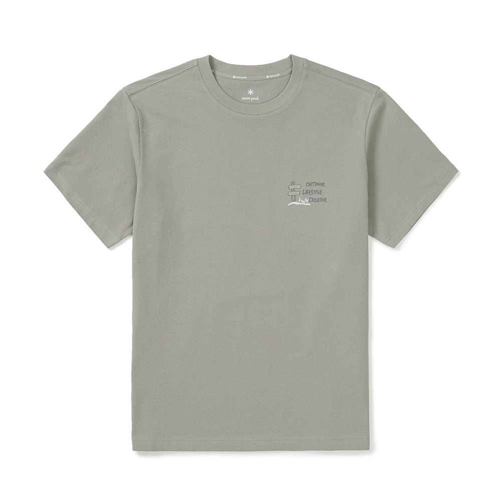소로나 기어 반팔 티셔츠 Smog Khaki