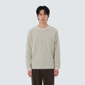 스트라이프 긴팔 티셔츠 Olive