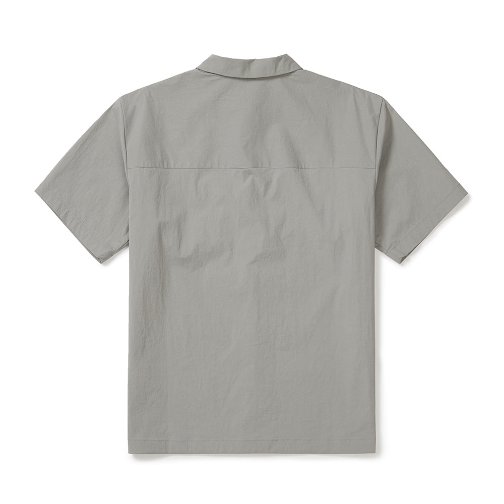 냉감 루트 반팔 셔츠 Fog Gray