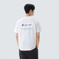 에어로쿨 우븐 패치 반팔 티셔츠 White