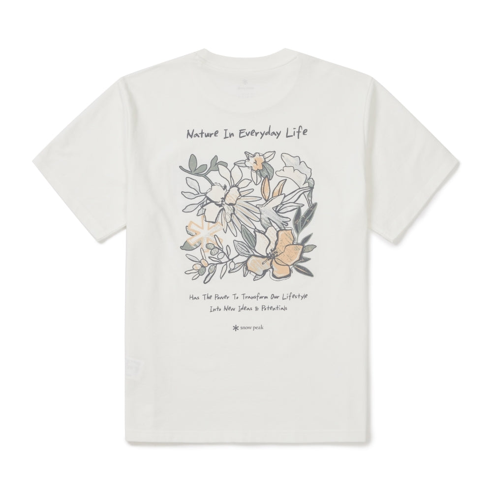 소로나 트로피컬 반팔 티셔츠 Off White