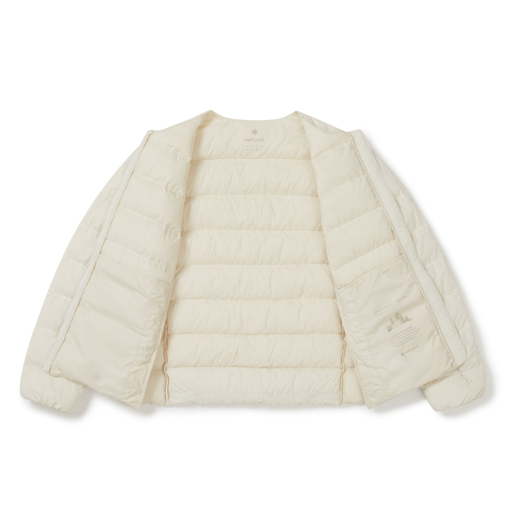 에어리 여성 라운드넥 경량 다운 자켓 Sand Beige