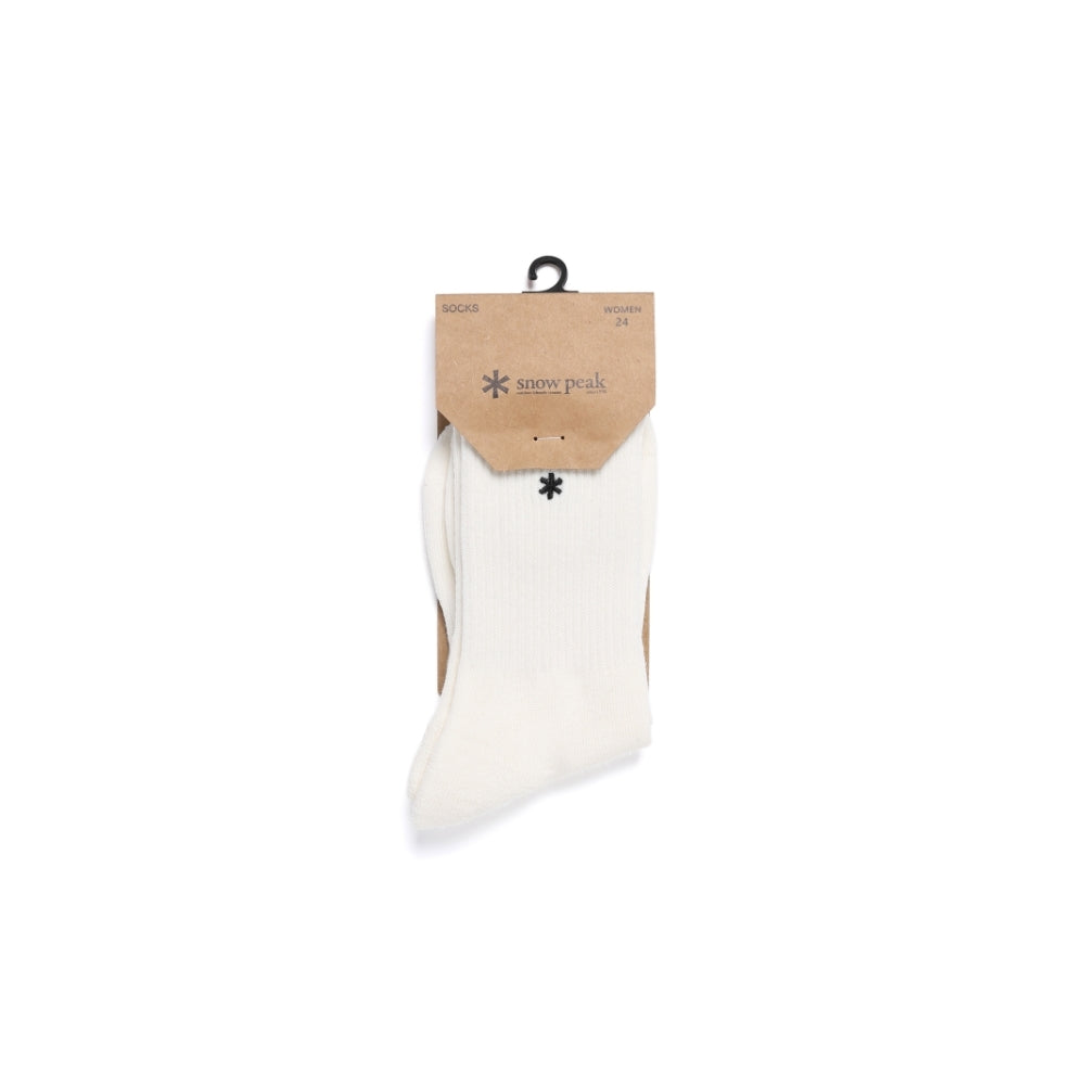 메리노울 크루 삭스 Off White