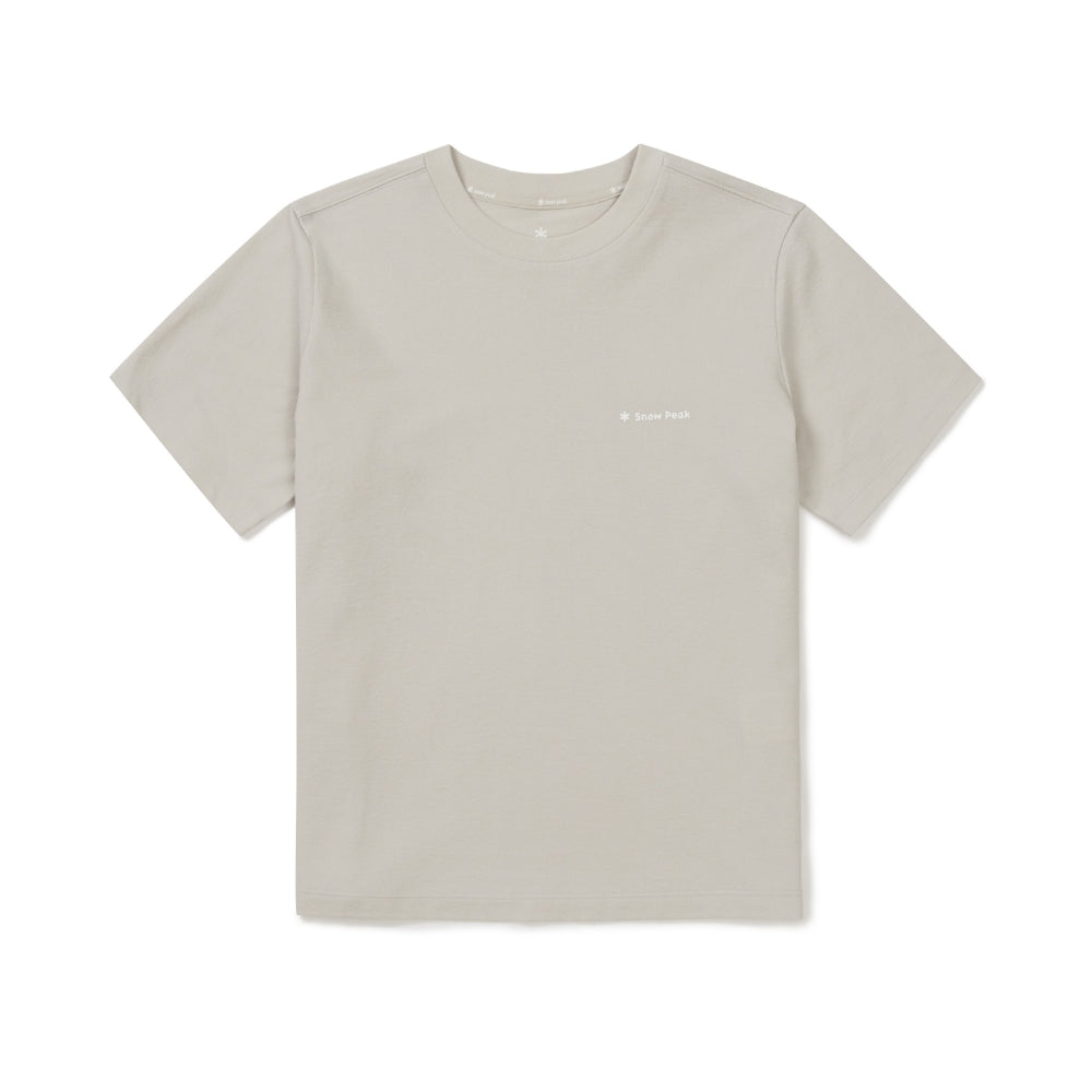 소로나 여성 세미크롭 반팔 티셔츠 Sand Beige