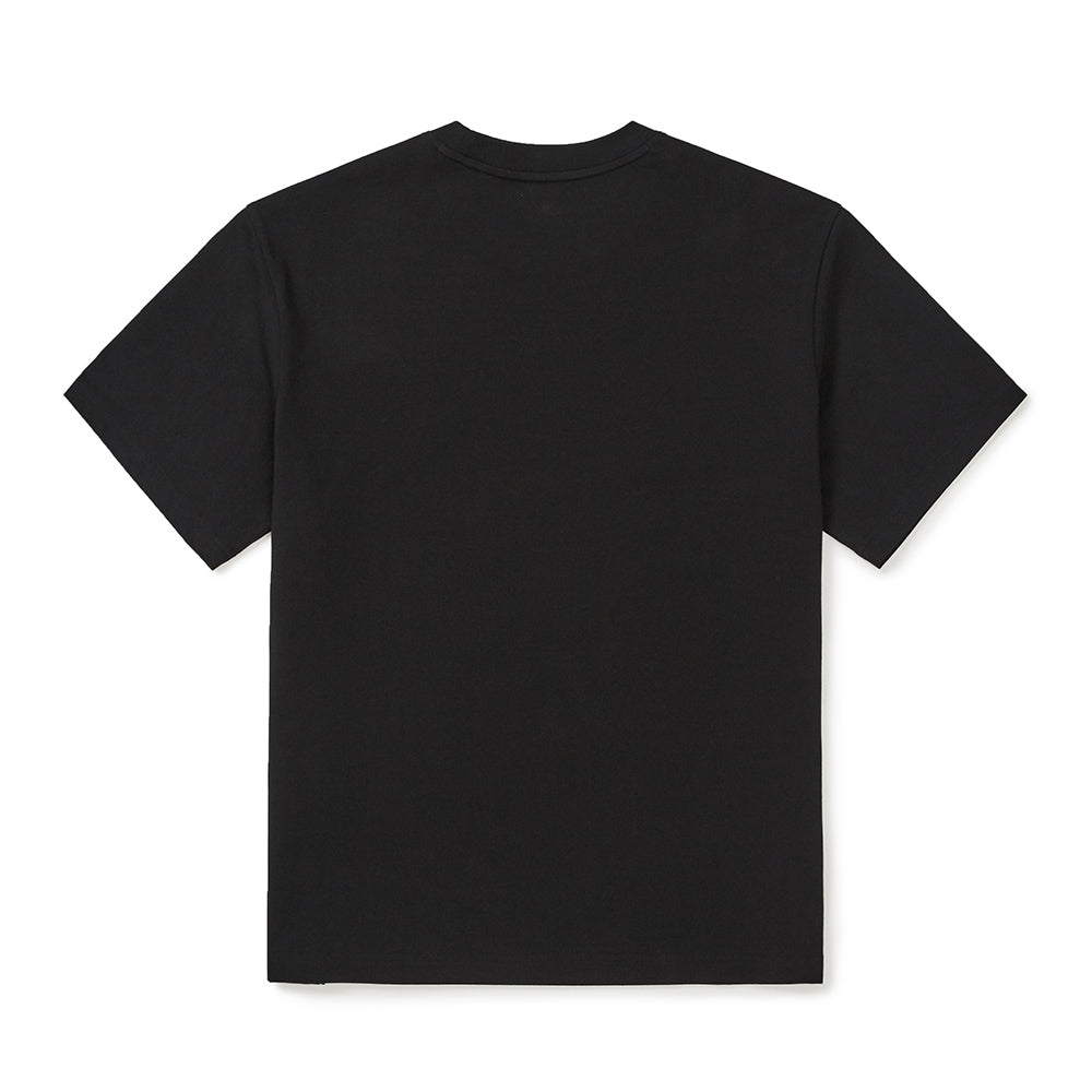 에어로쿨 스몰로고 반팔 티셔츠 Black