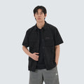 타슬란 투포켓 반팔 셔츠 Black