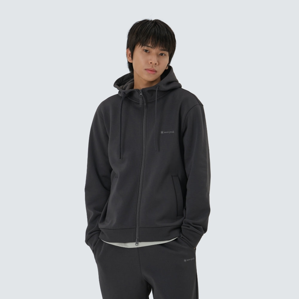 써밋그리드 후드 집업 Charcoal Gray