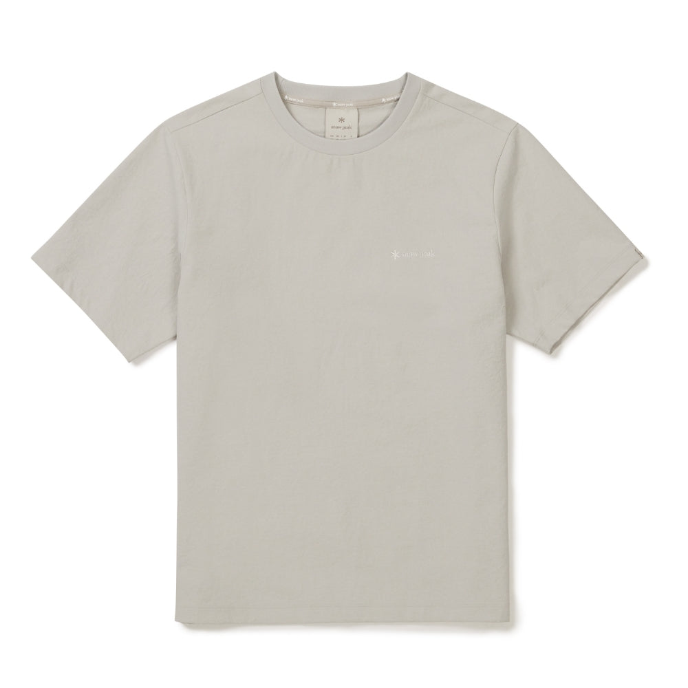 클래식 우븐 여성 반팔 티셔츠 Sand Beige