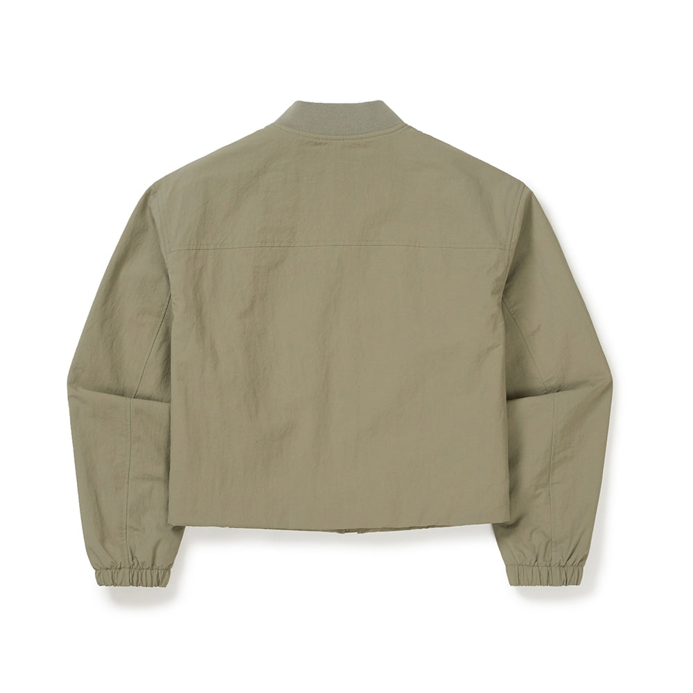 캠플 여성 봄버 자켓 Vintage Khaki