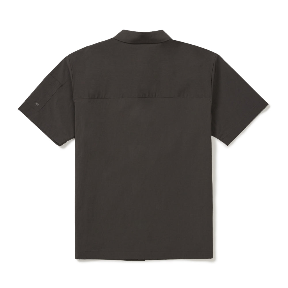 루트 반팔 셔츠 Chocolate Khaki