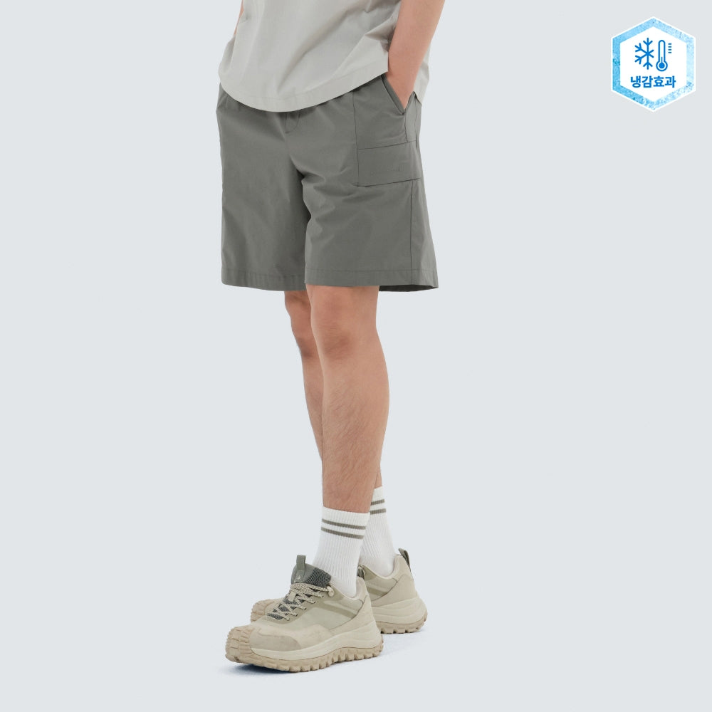 냉감 씬테크 4부 반바지 Light Khaki