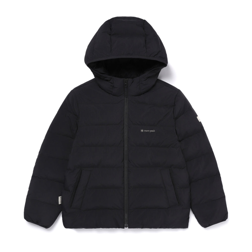 키즈 랜드 후드 경량 다운 자켓 Black