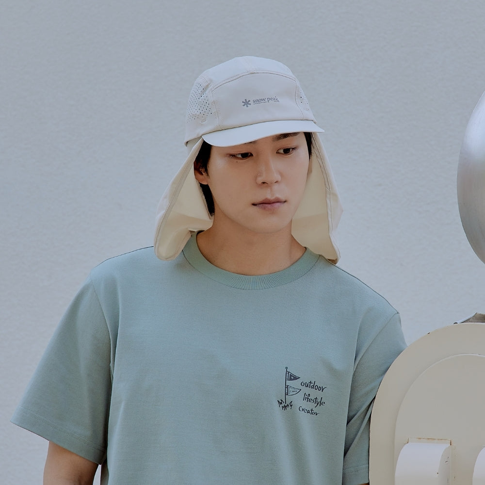 쿨링 썬쉐이드 캠프캡 Cream Beige