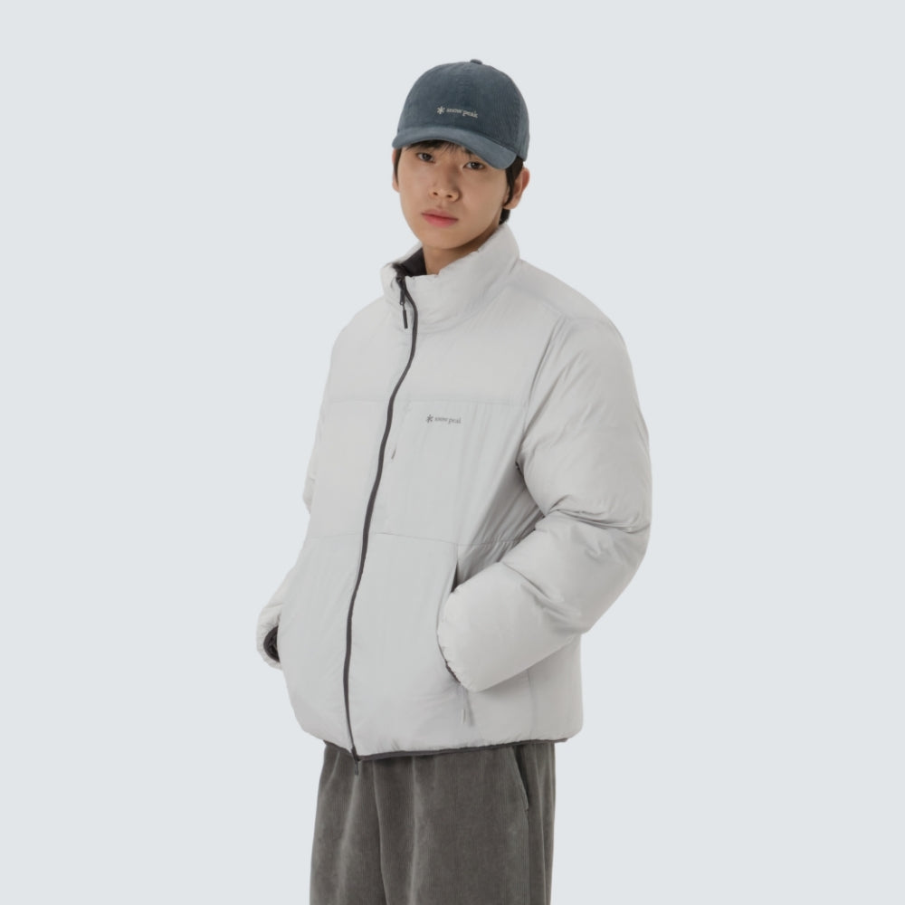 에어노바 퍼텍스 리버시블 스탠드넥 헤비 다운 자켓 Charcoal