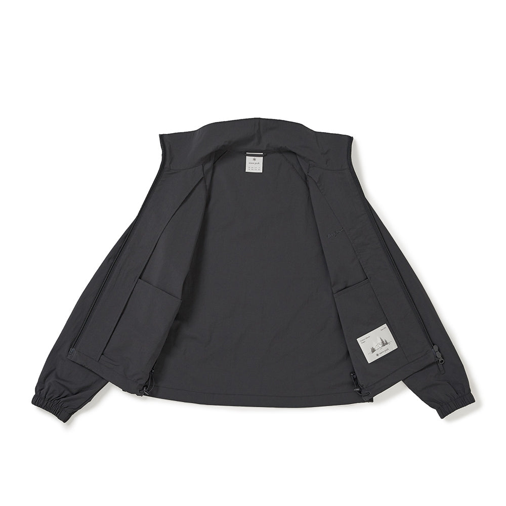 루트 여성 스탠드넥 바람막이 Charcoal