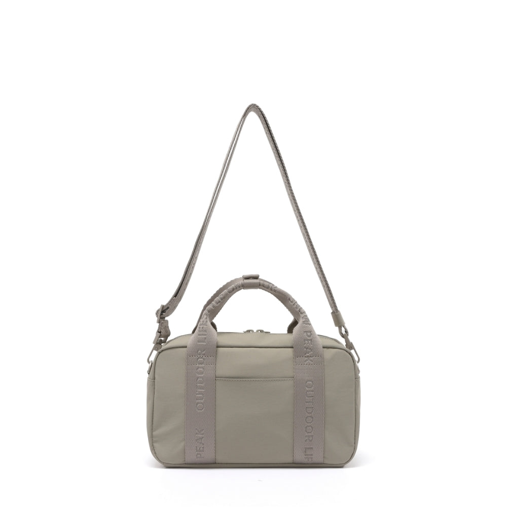 소프트윌 자가드 스몰 볼링백 4L Beige