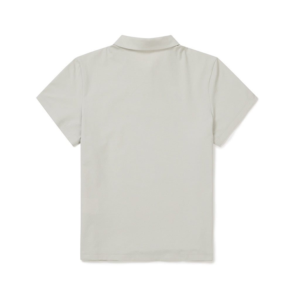 퀵드라이 여성 반팔 폴로 티셔츠 Light Beige