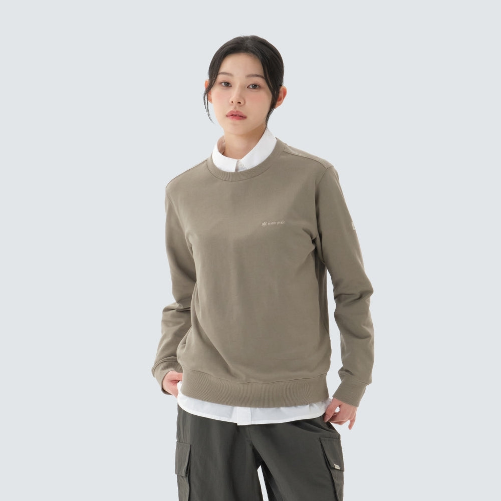 랜드 여성 에센셜 맨투맨 Vintage Gray