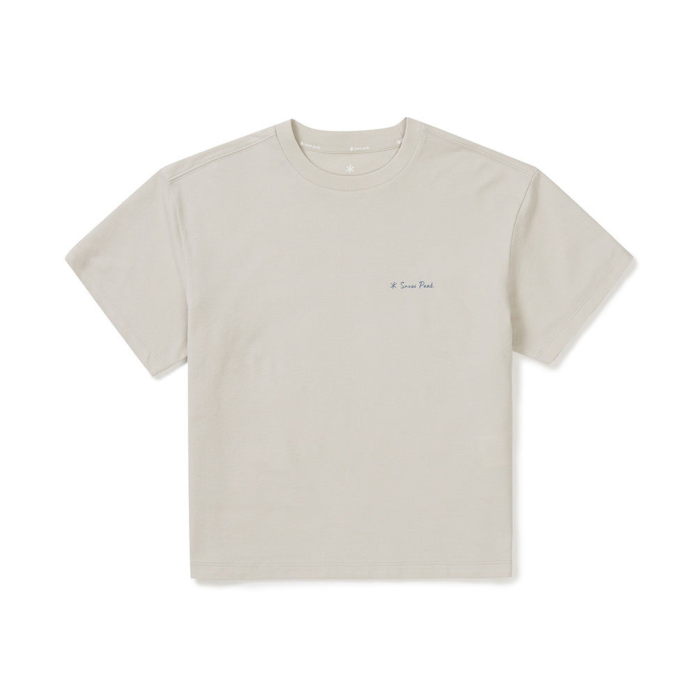 소로나 여성 트로피컬 반팔 티셔츠 Sand Beige
