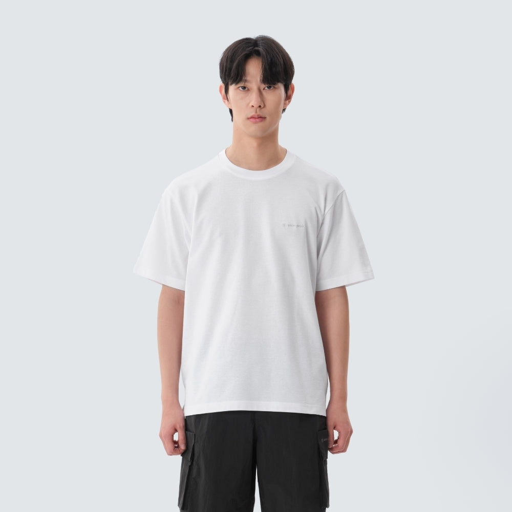 소로나 베이직 반팔 티셔츠 White