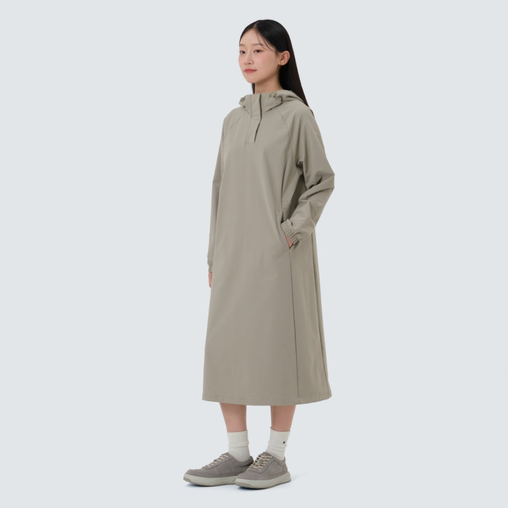 라고 여성 원피스 Khaki Beige
