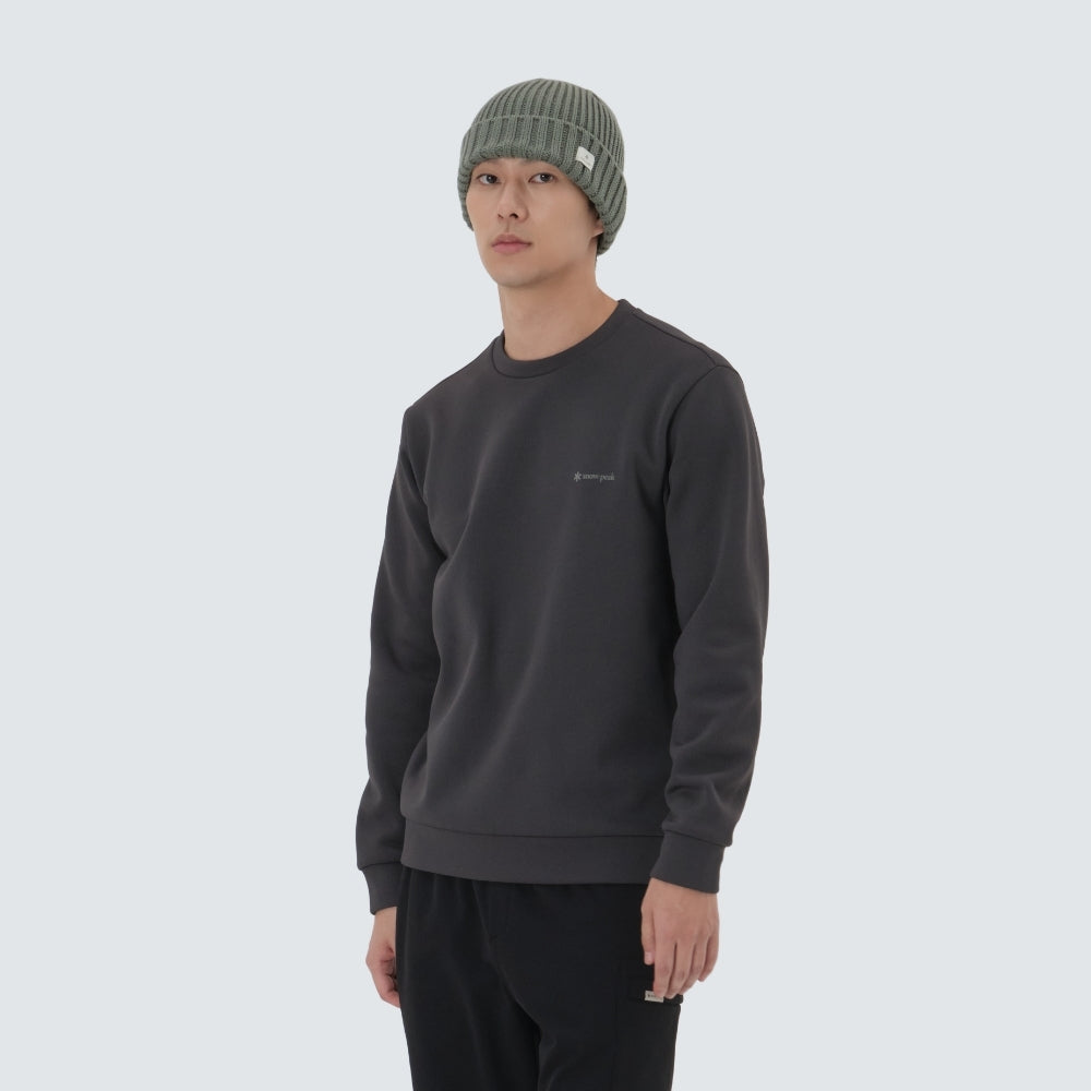 써밋그리드 맨투맨 Charcoal Gray