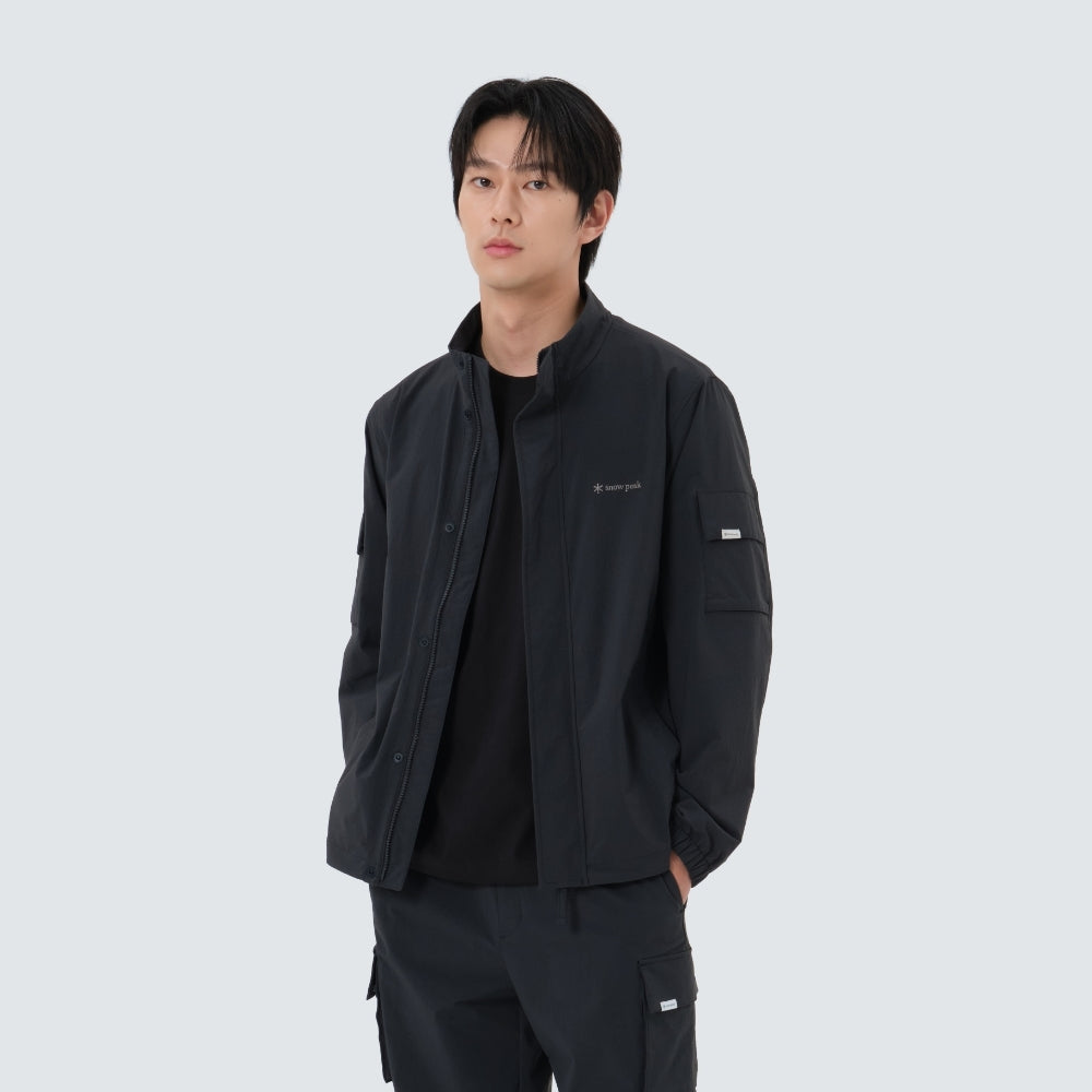 루트 스탠드넥 바람막이 Dark Navy