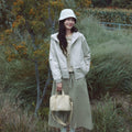 코듀로이 볼링백 Light Beige